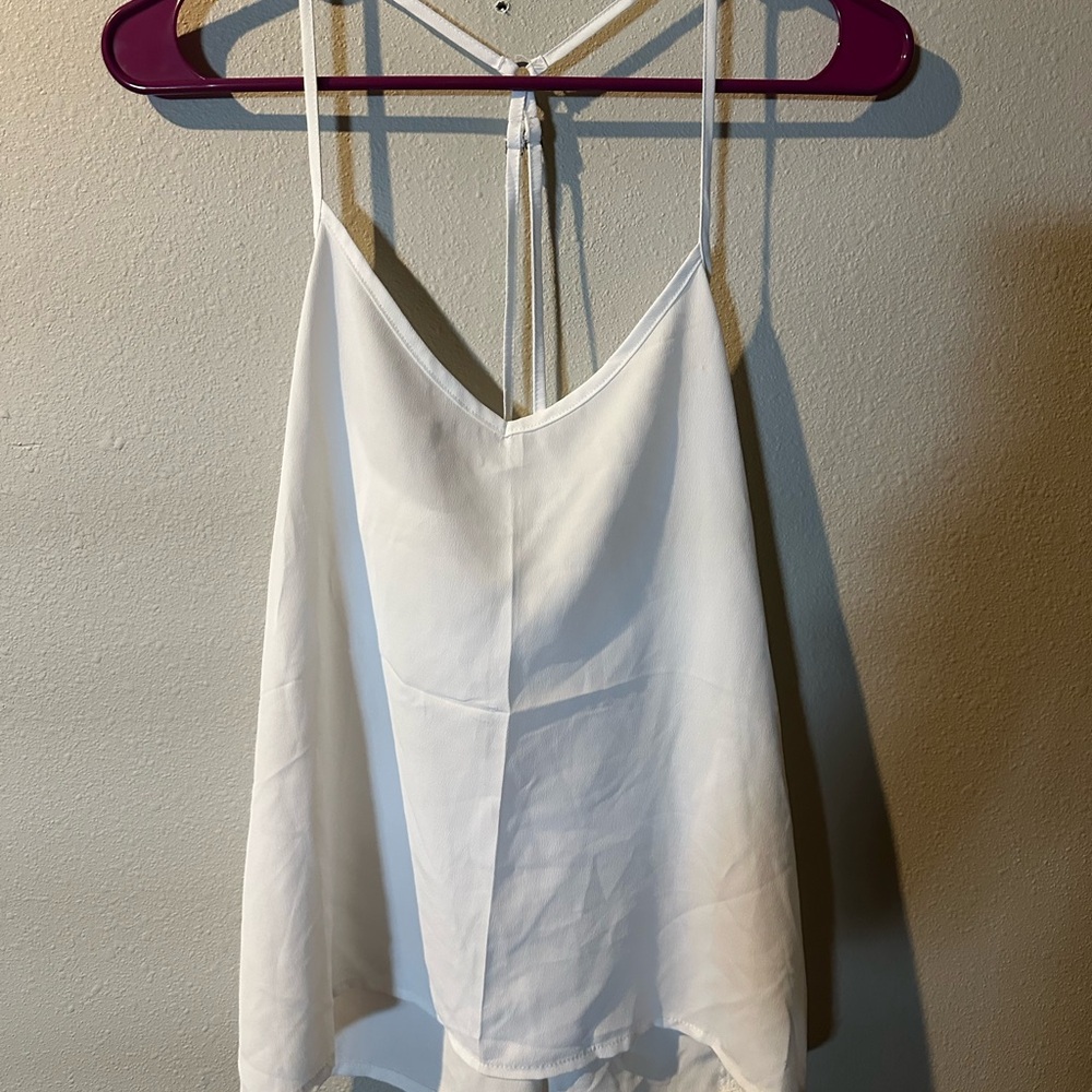 Hollister White Camisole Top